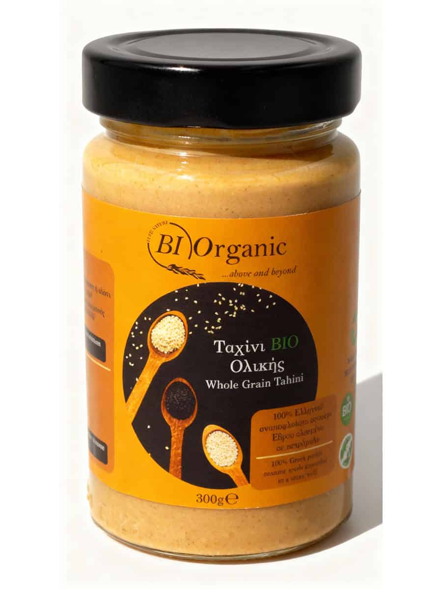 ΤΑΧΙΝΙ Ταχίνι Ολικής Άλεσης ΒΙΟ 300γρ. - Image 1