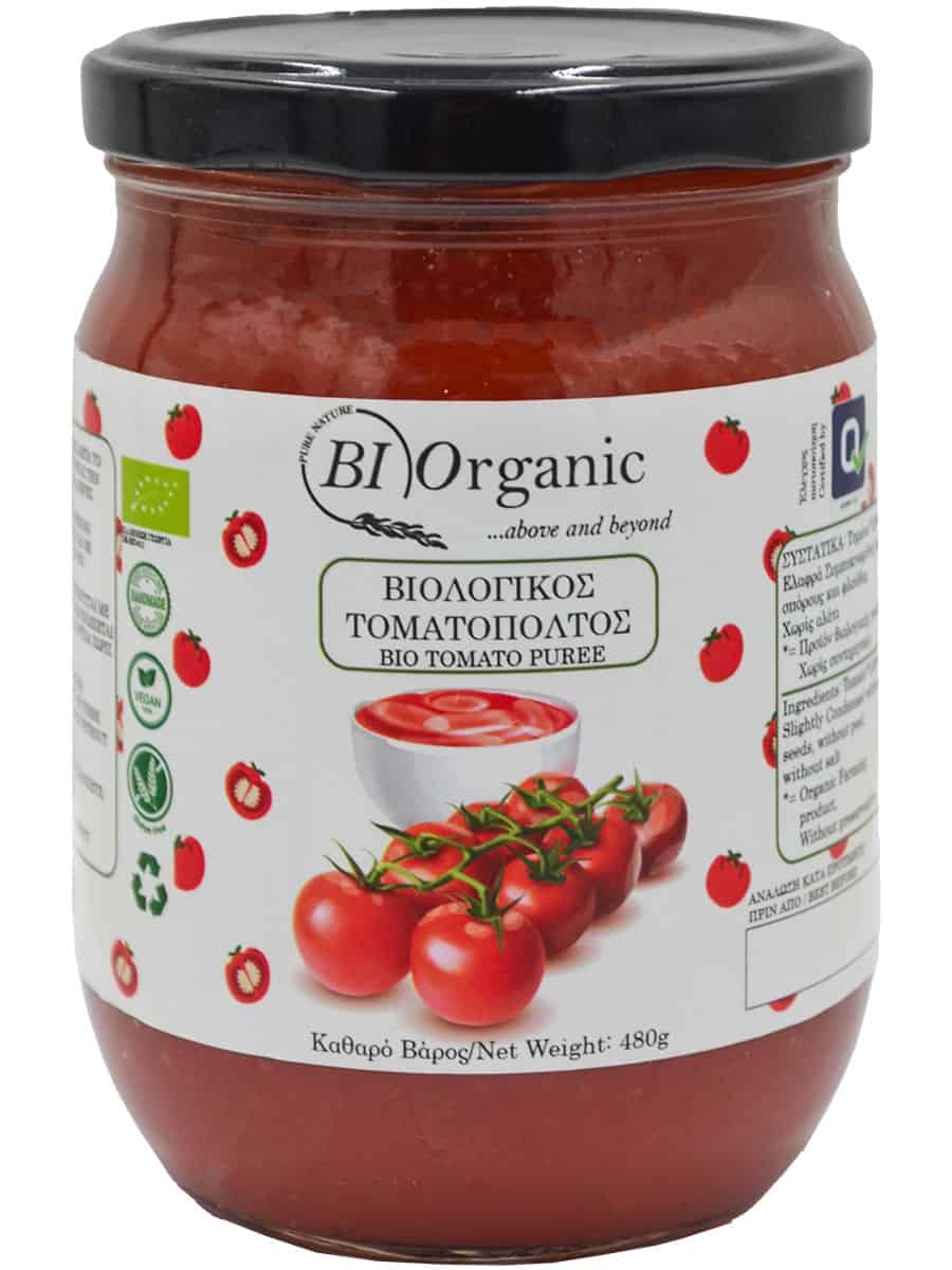 ΤΟΜΑΤΟΠΟΛΤΟΣ Τοματοπολτός ΒΙΟ 480ΓΡ. - Image 1
