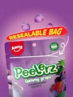 Ζελεδάκια Σταφύλι PEELERZ GUMMY 65γρ. - Image 2