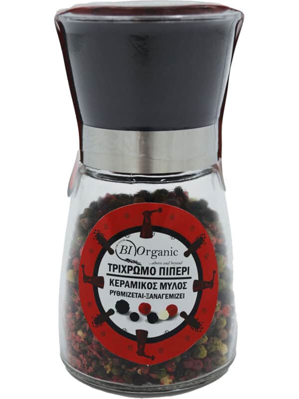 Μύλος Τρίχρωμος με Μείγμα 3 Πιπεριών 80γρ.