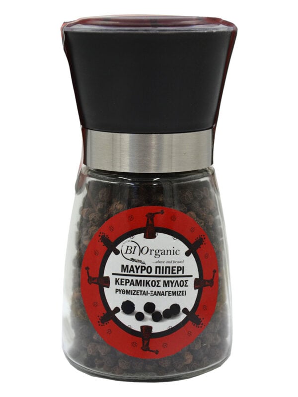 Μύλος με Μαύρο Πιπέρι 80γρ.