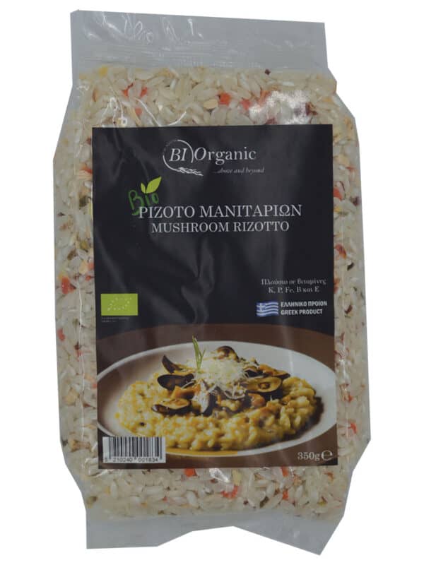 Ριζότο Μανιταριών Bio 350γρ.