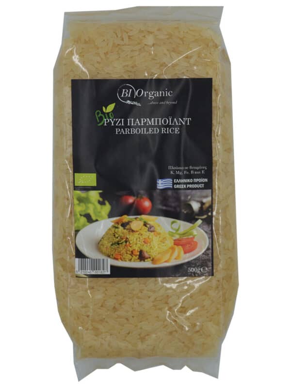 Ρύζι Parboiled (Κίτρινο) Bio 500γρ
