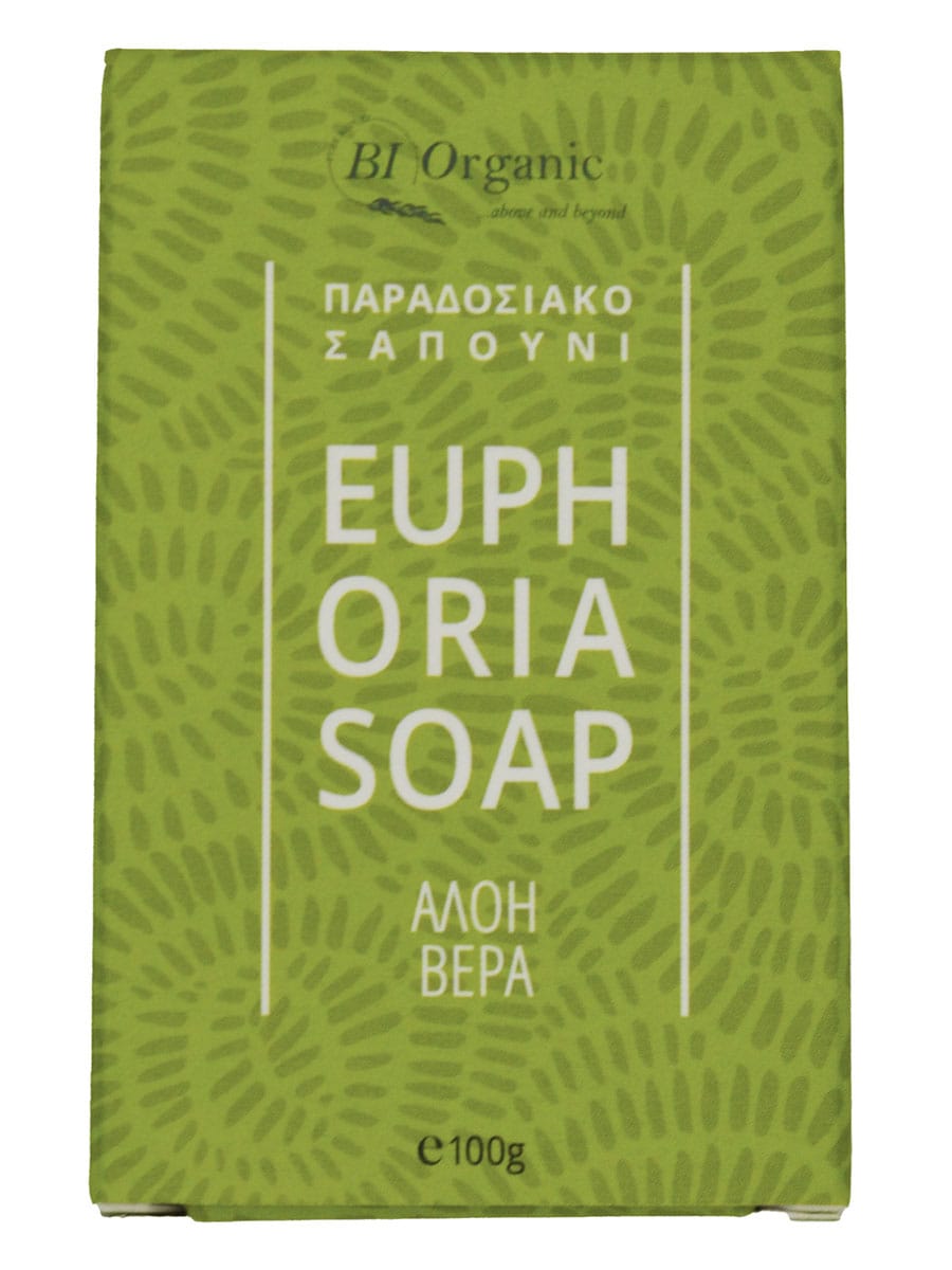 ΣΑΠΟΥΝΙ-ΑΛΟΕ-ΒΕΡΑ Σαπούνι Παραδοσιακό Euphoria Αλόε Βέρα 100gr - Image 1