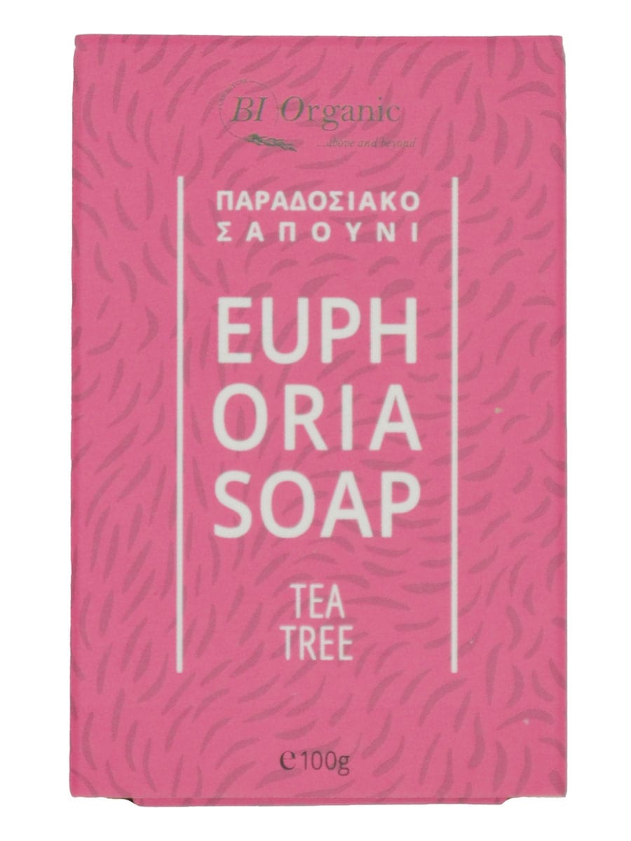 ΤΣΑΪΟΔΕΝΤΡΟ Σαπούνι Παραδοσιακό Euphoria Τσαϊόδεντρο 100gr - Image 1