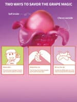 Ζελεδάκια Σταφύλι PEELERZ GUMMY 65γρ. - Image 3