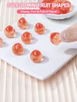 Peach FRUIT GUMMY 65gr. - Image 3