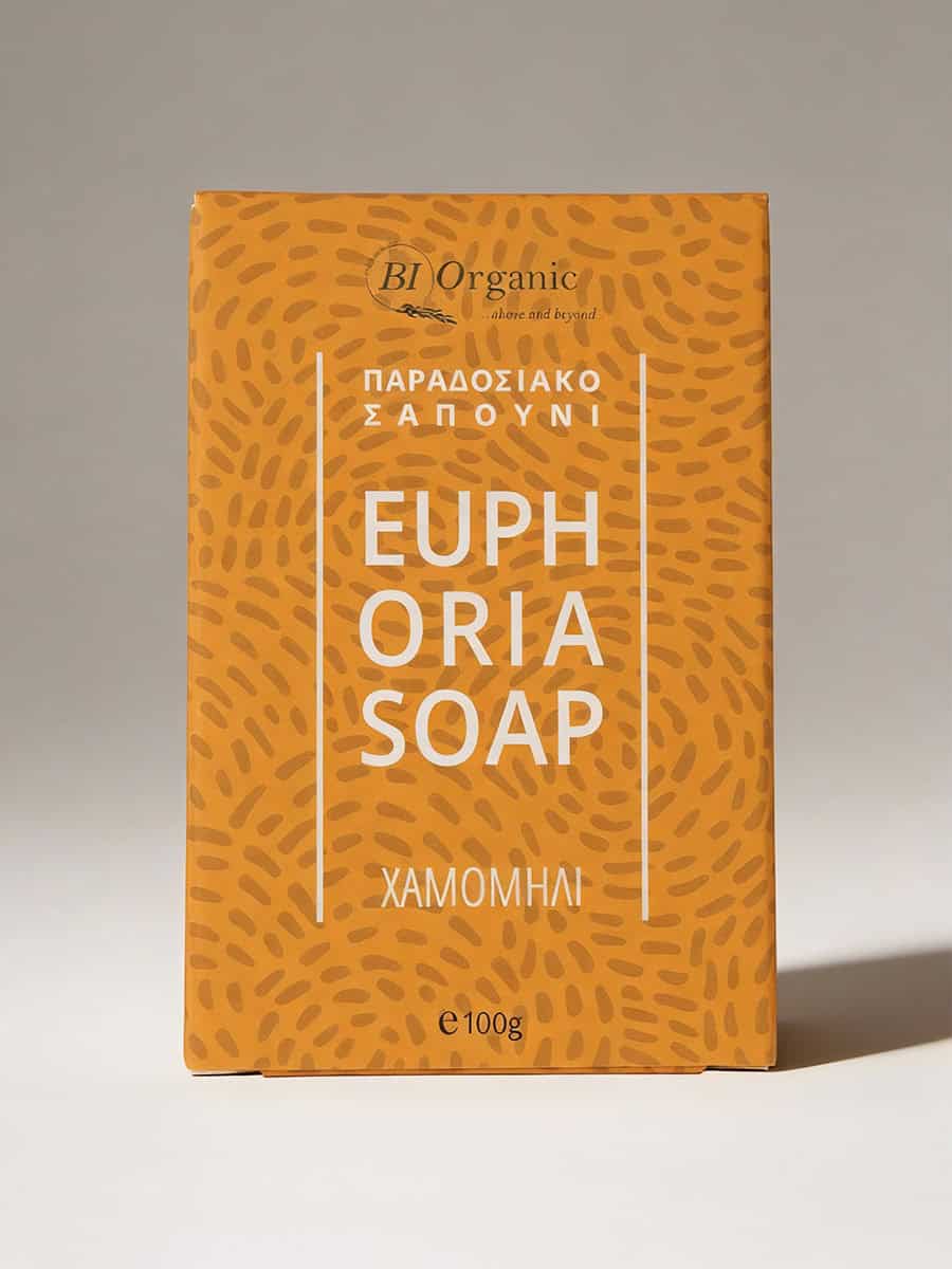 ΧΑΜΟΜΗΛΙ Σαπούνι Παραδοσιακό Euphoria Χαμομήλι 100gr - Image 1