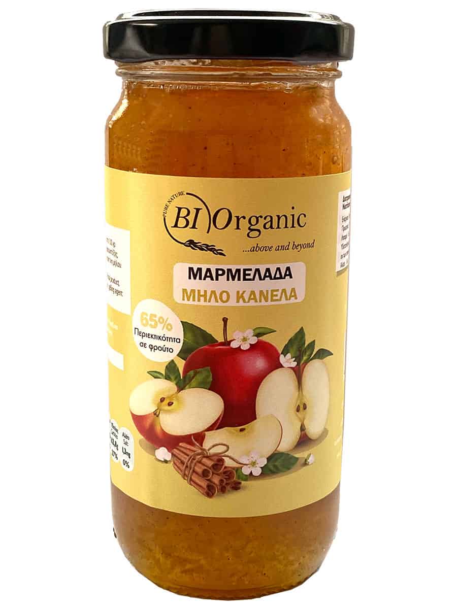 ΜΑΡΜΕΛΑΔΑ-ΜΗΛΟ-ΚΑΝΕΛΑ Μαρμελάδα Μήλο-Κανέλα 280γρ. - Image 1
