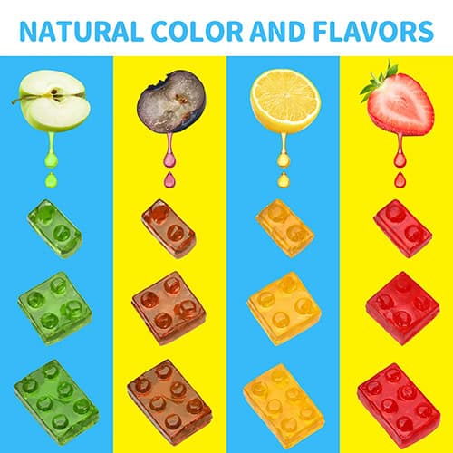 Ζελεδάκια BLOCKS GUMMY 72γρ. - Image 3