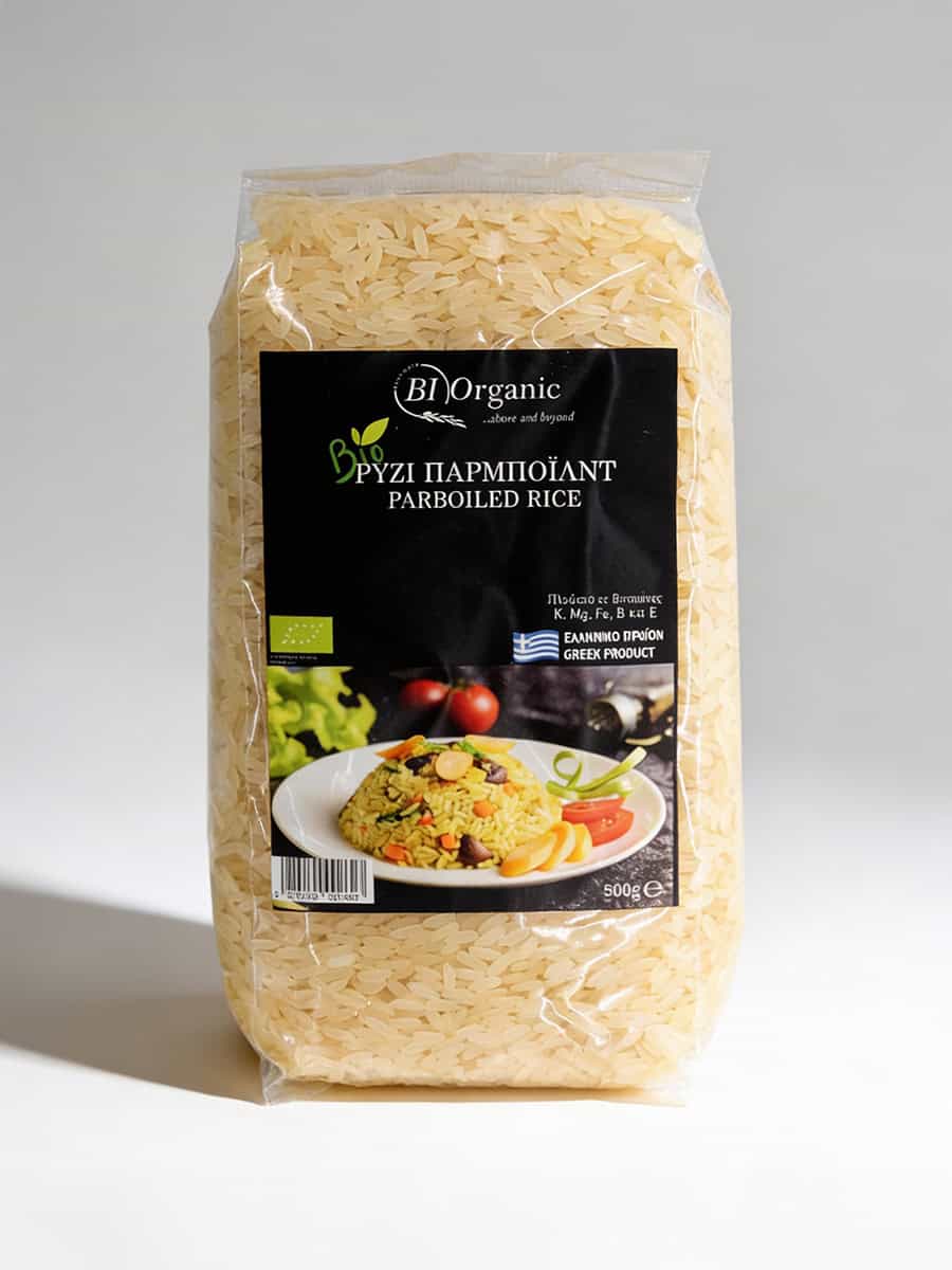 ΡΥΖΙ-ΠΑΡΜΠΟΪΛΝΤ Ρύζι Parboiled (Κίτρινο) Bio 500γρ - Image 1